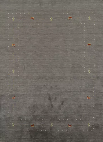 Handmade Gabbeh Indian Area Rug 6x8