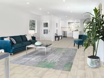 Handmade Wool Abstract Oriental Area Rug 6x9