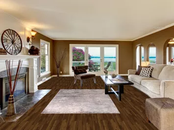 Silver Gray Abstract Indian Area Rug 5x8