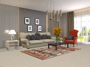 Vegetable Dye Wool Kilim Qashqai Persian Rug 5x7