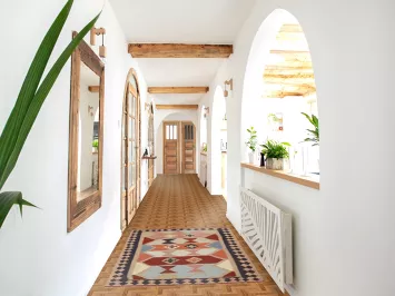 Vegetable Dye Kilim Qashqai Persian Rug 3x5