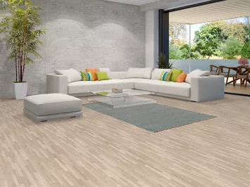 All-Over Gray & Blue Moroccan Abstract Area Rug 5x8