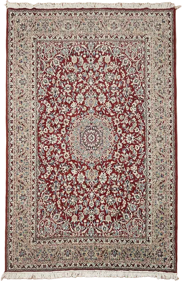 Traditional Persian Rug Design in Warm, Rich Colors 7x10