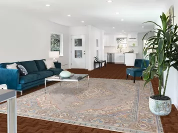 Handmade Gray Tabriz Persian Area Rug 8x11