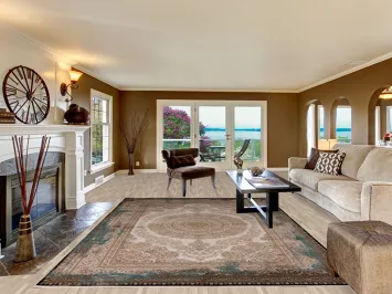 Victorian Style Qum Oriental Area Rug 8x11