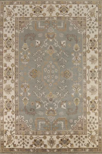 Handmade Wool Oushak Indian Area Rug 9x12