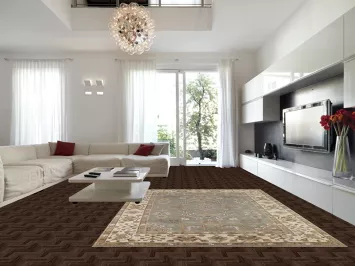 Handmade Wool Oushak Indian Area Rug 9x12