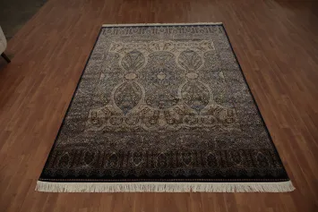 Finely Decorative Qum Area Rug 7x10 with Exquisite Detailing