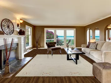 Tribal Wool Gabbeh Living Room Area Rug 8x12