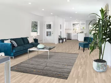 Striped Wool Handmade Gabbeh Indian Area Rug 5x8