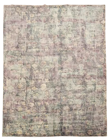 All-Over Handmade Abstract Modern Large Rug 12x15