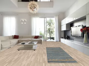 Trellis Blue Wool Moroccan Oriental Runner Rug 4x12