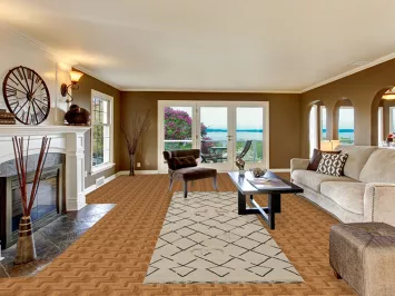 Trellis Wool Moroccan Oriental Runner Rug 4x13