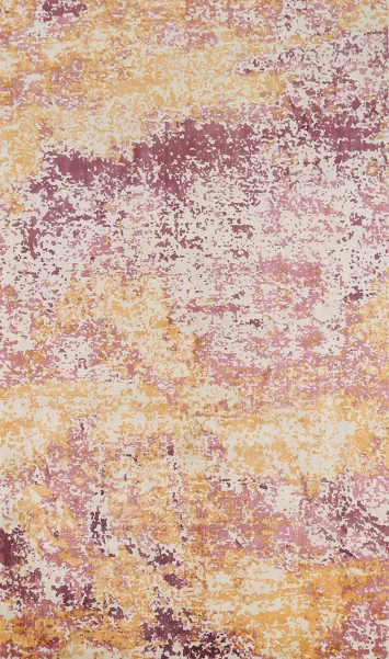 All-Over Colorful Abstract Modern Area Rug 5x8