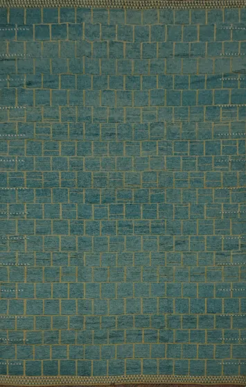 Teal Oasis Intricate Geometric Moroccan Large Rug 12x16