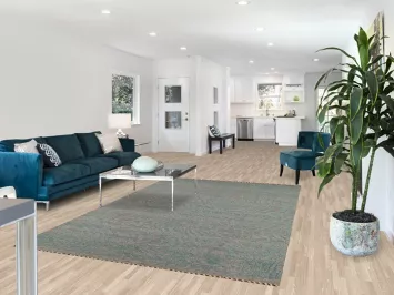 Handmade Wool Moroccan Abstract Area Rug 6x9