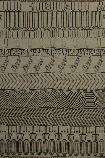 Handmade Wool Trellis Moroccan Area Rug 9x12