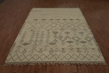 Elegant Moroccan Area Rug 8x12 for a Stylish Modern Living Room