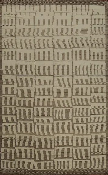 Elegant Geometric Moroccan Large Rug 12x16 for Chic Living Spaces