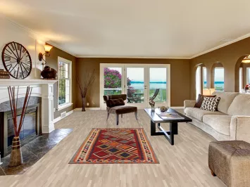 Vegetable Dye Red Kilim Qashqai Persian Rug 4x8