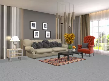 Pink Geometric Wool Kilim Persian Rug 3x5