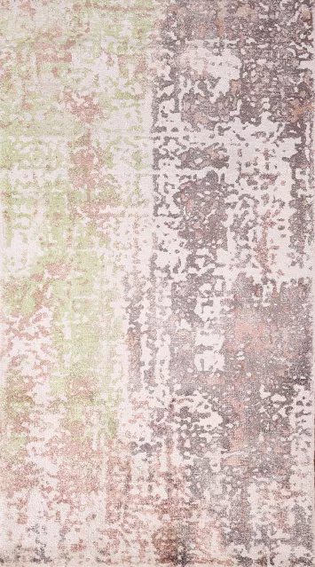 Multicolor Wool Handmade Abstract Accent Rug 3x5