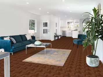 Contemporary Wool Multicolor Abstract Rug 4x7