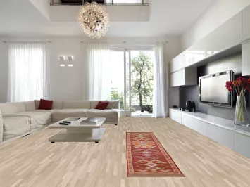 Geometric Wool Anatolian Turkish Runner Rug 3x13