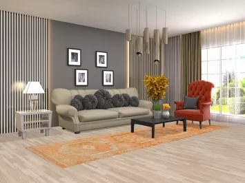 Handmade Wool Anatolian Turkish Runner Rug 3x12