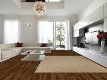 Traditional Mashad Persian Area Rug 10x13