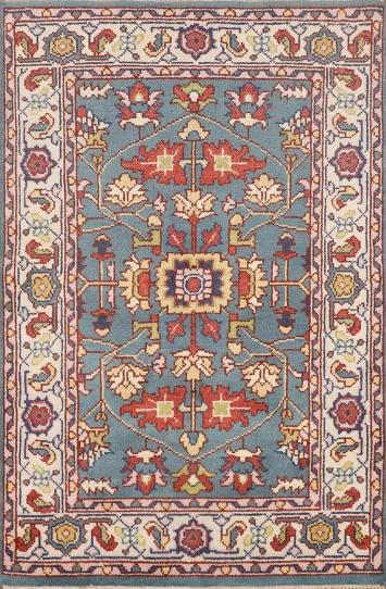 Handmade Wool Oushak Oriental Rug 4x6