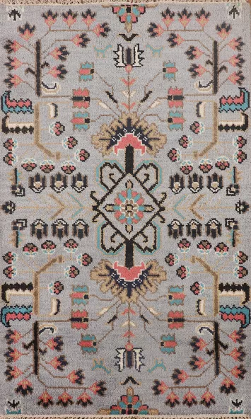 Handmade Wool Ziegler Oriental Rug 3x5