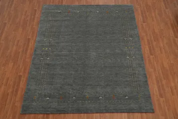 Tribal Wool Gabbeh Oriental Area Rug 8x10