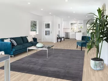 Handmade Gray Wool Gabbeh Indian Area Rug 7x10