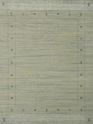 Tribal Gabbeh Indian Area Rug 8x10