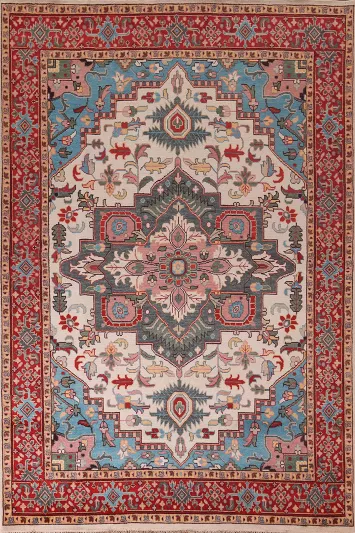 Handmade Wool Oushak Oriental Area Rug 9x12