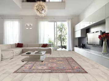 All-Over Floral Oushak Oriental Area Rug 9x12