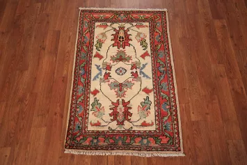 Handmade Wool Kazak Oriental Accent Rug 2x3