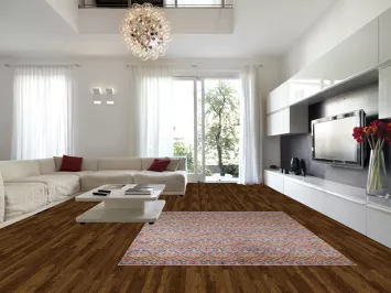 All-Over Wool Contemporary Indian Area Rug 8x10