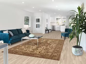 Handmade Wool Anatolian Turkish Area Rug 6x9