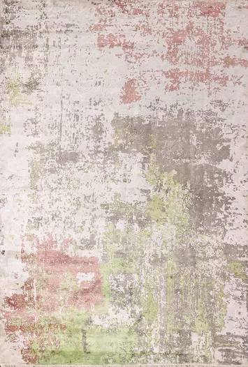 Contemporary Wool Abstract Area Rug 6x8