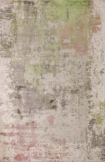 Contemporary Wool Abstract Area Rug 6x8