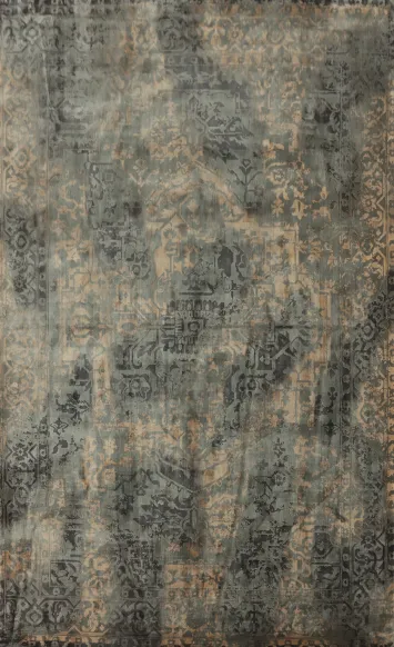 Contemporary Wool Abstract Modern Area Rug 7x10