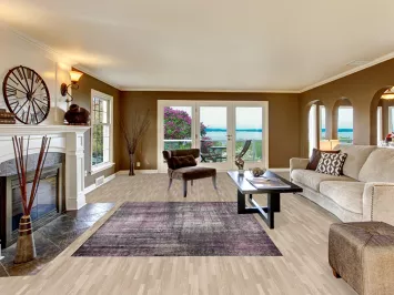 Handmade Wool Colorful Abstract Area Rug 6x8