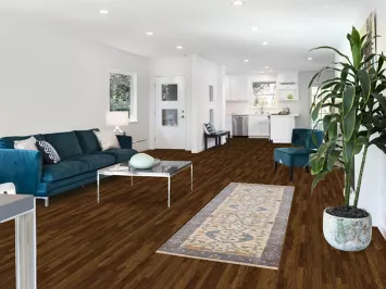 Ivory & Blue Handmade Oushak Indian Runner Rug 3x8