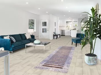 Striped Abstract Oriental Runner Rug 3x10