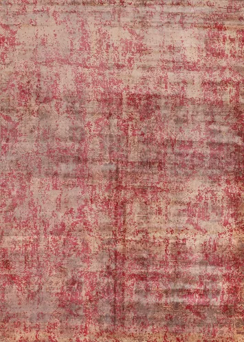 All-Over Handmade Abstract Modern Area Rug 10x13