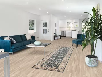 Green & Ivory Wool Oushak Oriental Runner Rug 3x10