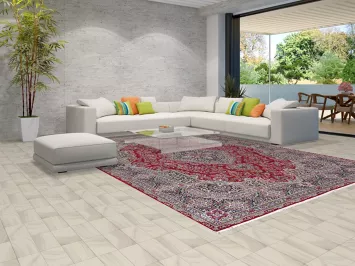 Traditional Red Kashan Turkish Area Rug 10x13