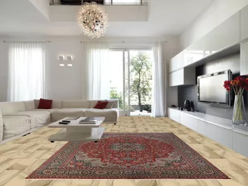 Traditional Kashan Turkish Area Rug 10x13